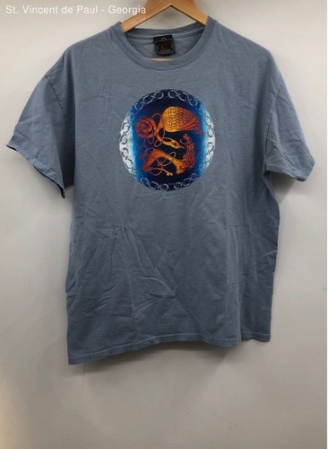 Celtic blue eagle lion - blue,