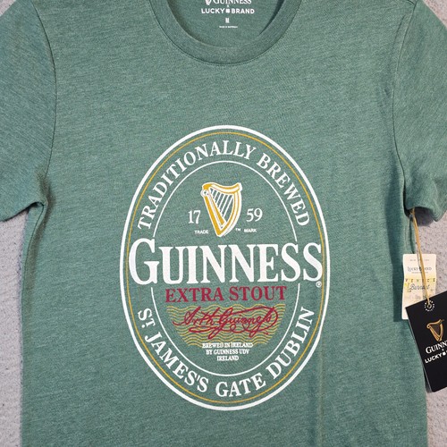 Lucky brand guinness shirt - lucky,