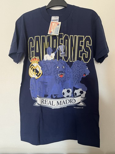 Vintage real madrid shirt - real, t-shirt