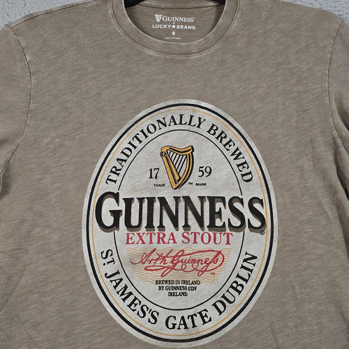 Lucky brand guinness - brand, shirt