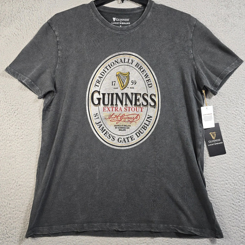 Lucky brand guinness shirt - lucky,
