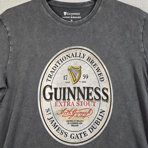 Lucky brand guinness shirt - brand,