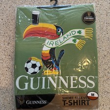 GUINNESS SHIRT Mens M Medium